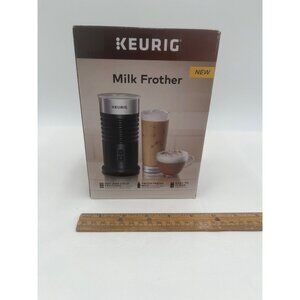 New Keurig Standalone Milk Frother for Hot or Cold Drinks Lattes & Cappuccinos